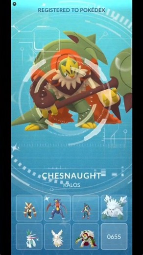 POKEMON GO: SHUNDO CHESPIN TO SHUNDO MEGA CHESNAUGHT