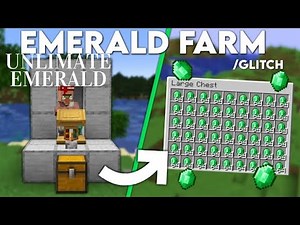 Minecraft INFINITE Emerald Farm! - 1.20.4 Emerald Farm Tutorial.