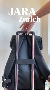 Looking for a backpack that works as hard as you do? The Zurich Travel Backpack features a spacious main compartment, large side pocket, and a dedicated laptop compartment that fits up to 17 inches, making it perfect for work, school, or travel. Made from waterproof PVC leather and designed with a trolley sleeve for easy luggage stacking, it's the ultimate companion for organized, stress-free mobility. | JARA Philippines