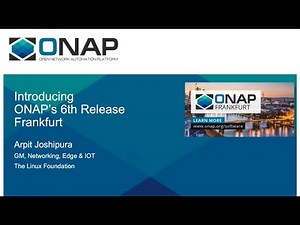 Intro to ONAP Frankfurt