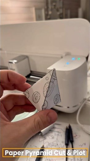 Paper Pyramid Cut and Plot