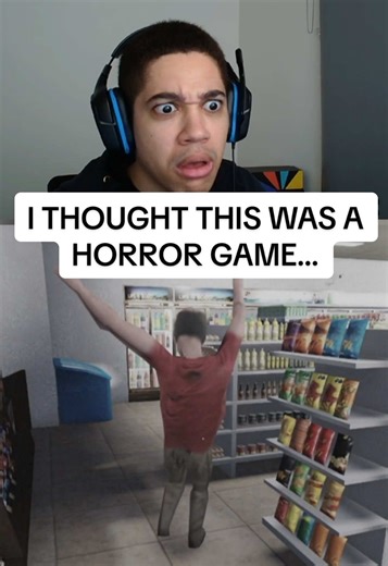 I thought Roblox horror games were scary… #roblox #horrorgame #gaming #funny #viral
