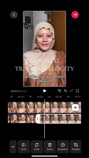 Tutorial Transisi Velocity untuk Video Menarik