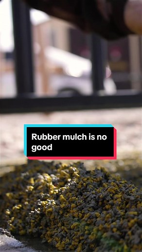The Dangers of Rubber Mulch for Your Lawn | Why Real Mulch is Better