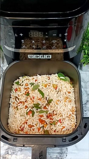 Spicy Puffed Rice Snack in Air Fryer | Quick & Healthy Masala Mix