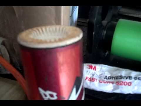 How to replace a Softball bat end cap