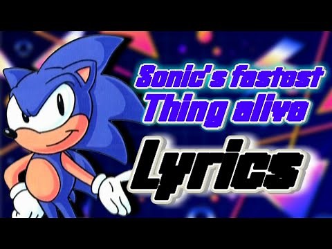 Sonic's fastest thing alive - Sonic SatAm (Lyrics)