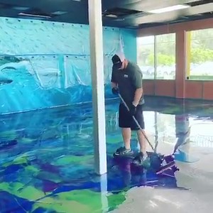 Here is a video of a completely custom and seamless REFLECTOR™ Enhancer Floor being installed at Melbourne Seafood Station. Installer: Superior Floor Coatings, LLC. | Elite Crete Systems