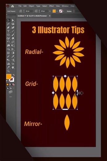 How To Use The Repeat Tool in Adobe Illustrator | Quick Tutorial