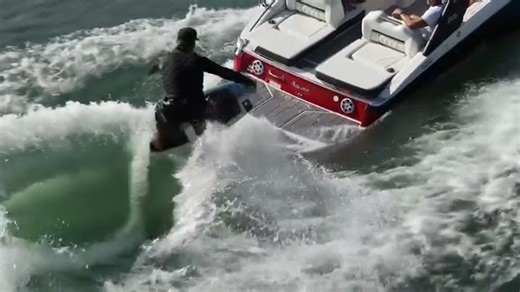 Not ready for July summer days to end! The LS4 Surf was our favorite companion this summer. Click here for more information 👉 https://reg.al/ls4surf | Regal Boats