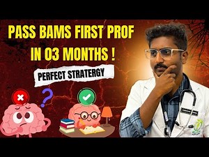 How To Pass BAMS 1st Year University Exam In 3 Months ? Ultimate Strategy