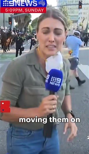 Aussie reporter targeted by police at US riots? | United Voice Australia