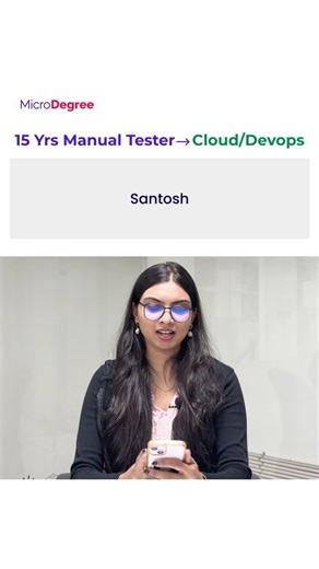 MicroDegree | From Manual Testing to Cloud & DevOps - where should I start? 🤔 . In this Live Q&A session , we broke it down in a simple way and explained... | Instagram