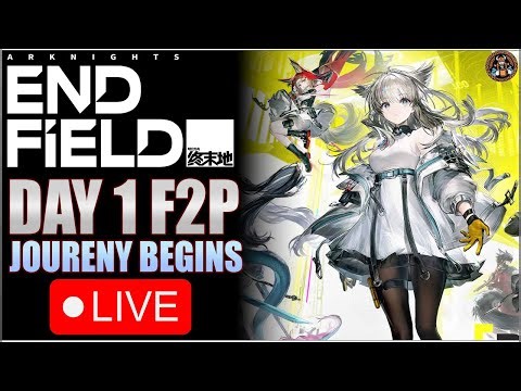 Arknights Enfield is here! Day 2 Free to Play Journey Begins! - Live Stream