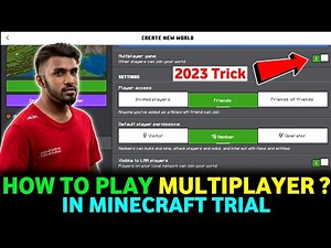 How to play multiplayer in minecraft trial in hindi || minecraft trial 2023