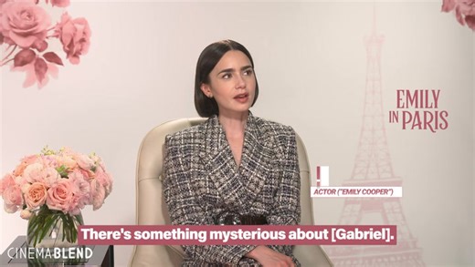 'Emily in Paris' Lily Collins finally explains what draws Emily to Gabriel every season, and I totally understand the relationship better now