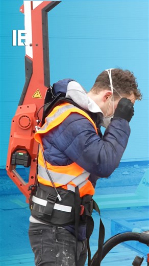 Interesting Engineering on Instagram: "This personal crane might look too heavy or silly, but it actually provides health benefits that might surprise you. 🎥: @hiltigb"