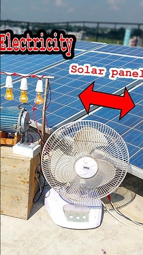 How to generate homemade infinite energy with a car alternator and Solar panel //#reels #shorts