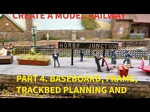 In this episode, Baseboards. How to build, MDF or Ply wood, Frame and legs. Plus Stanton Engine Shed
