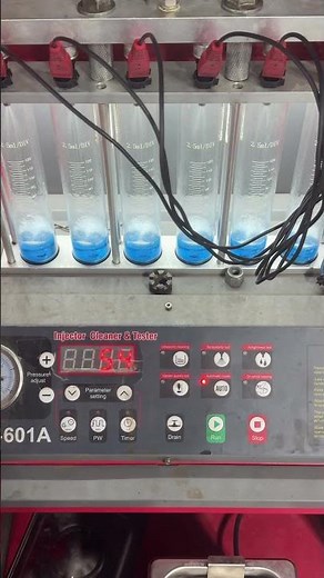 Injector Cleaning Machine | Fuel Injector Cleaning & Testing 🔥