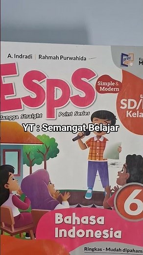 ESPS Indonesian Language Book Grade 6 Merdeka Curriculum