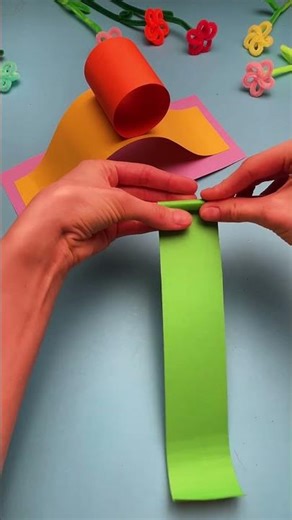 😂 Funny Paper Roly-Poly Toy! Easy DIY for Kids 🎨 #kids #diyforkids