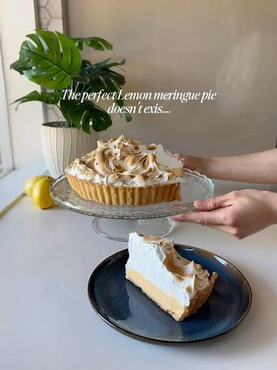The perfect lemon meringue pie.