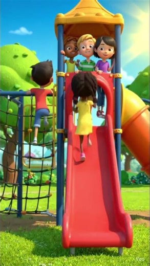 a baby girl and boy are playing #funny