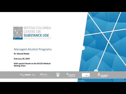 Managed Alcohol Programs