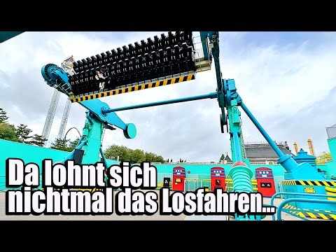 Der schlechteste Top Spin EVER! | Lex Luthor Invertatron (Offride) Video Parque Warner Madrid 2023