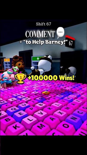 Help Barney Find the Coffee Machine! ☕️😱#roblox