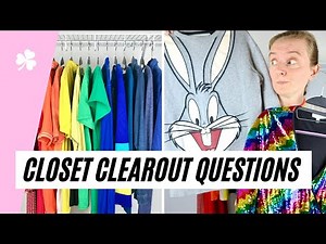 ☘️ Make It EASIER To Declutter Clothes • Clothing Clutter Questions You Should Be Asking Yourself
