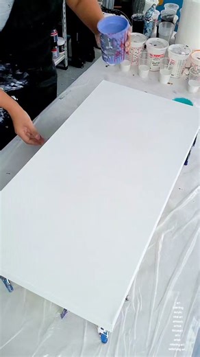 These are pearl interference colors that change when the dry to the original color they are once the binder dries transparent amd the light reflects off of the drawer base. the brand I use is amsterdam! I love them! ###tiktokartist ##tiktokartists #tiktokartwork #tiktokartwork #acrylic #painting #arttok #artideas #artwork #art #arttiktok #artist