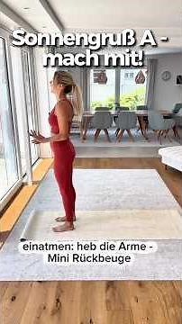 Sun Salutation A - 1 Minute Yoga to Start Your Day - Also Suitable for Beginners
