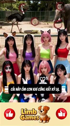 Sở thú sinh tồn - Tìm ra điểm kì lạ #games #shorts #topgamedoithuonguytin