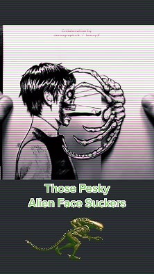 #alien #aliens #alienfacesucker #facesucker #cards #alienegg #scifi #twiggymcstumpwizzle #facehuggercosplay #facehuggermask #facehuggerattack