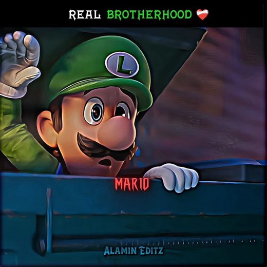 "Brotherhood Never Dies..." ❤️ | Emotional Edit #supermario #shorts​