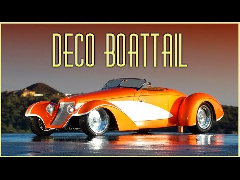 Foose Design Deco Rides Boattail Speedster: Guy Spent 6 Years Building This Wild Custom Car