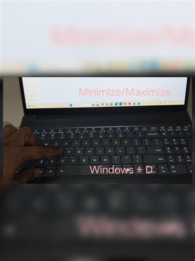 Minimize/Maximize apps shortcut in windows 11 laptop #shorts #viral #viralvideo #viralshorts
