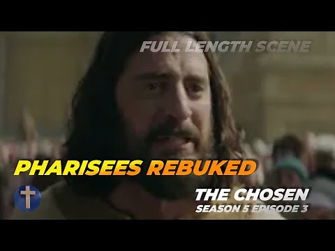 Jesus’ Full Rebuke of the Pharisees | The Chosen Scene