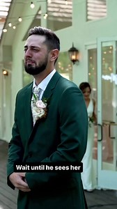 20K views · 480 reactions | Emotions Overflow as the Groom Sees His...