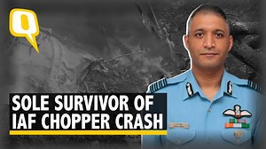 11K views · 65 reactions | #IAF’s Group Captain #VarunSingh is the sole survivor of the helicopter crash that led to the death of 13 others on-board, including CDS #BipinRawat in Tamil Nadu's Coonoor on 8 December. | The Quint | Facebook