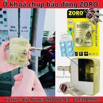 Ổ khoá chụp báo động ZORO31