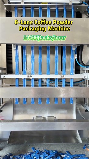 8-Lane Coffee Powder Packaging Machine