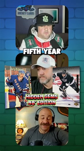 Hockey Cards Gongshow Podcast on Instagram: "On a recent Gongshow episode we presented a few more of what we consider Hidden Gems (link in bio!) One of the cards we talked about is the 1995 Upper Deck Electric Ice Gold parallel. Pretty tough to find and could be the first Young Guns parallel ever produced. Are you a fan of Electric Ice Gold? Let us know in the comments! Listen to or watch the Hockey Cards Gongshow podcast (➡️ links in bio!) and stay up to date on all the latest movers & shakers,