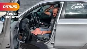 With a simple twist of the wrist, Diego Ballesteros from Spain folds the Quickie Nitrum’s backrest quickly and easily, facilitating car transfers like never before 🚗! Learn more about Quickie Nitrum: http://ow.ly/BBf850Gadn8 | Quickie Wheelchairs