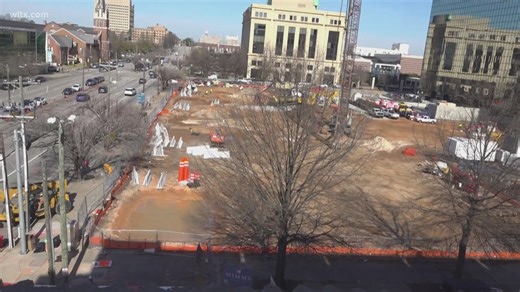 Assembly Street traffic shifts begin as $225M housing project continues construction