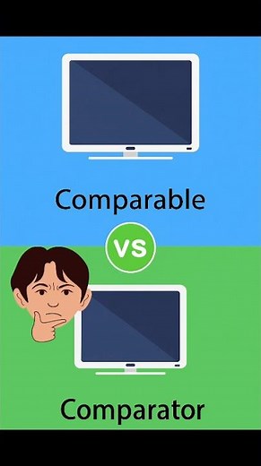 Day-09 Comparable and comparator in java | #yt #ytshorts #youtubeshorts #coding #education #python