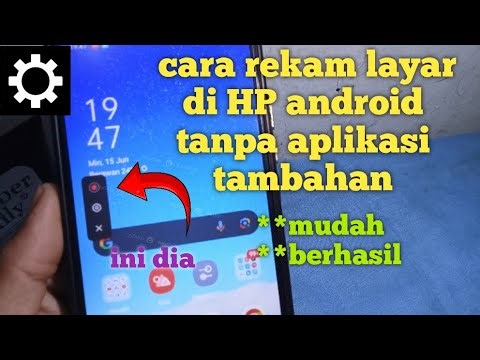 Cara Rekam Layar Di HP Android