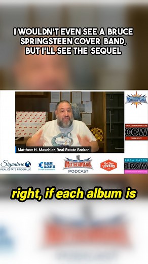 "I wouldn't even see a Bruce Springsteen cover band... but I'll see the sequel" 😆 Matthew watched the Springsteen film so you don’t have to… but you’ll want to hear this. Listen to Ep 134! 😆🌴 #MatthewMania #MatthewMaschler #BruceSpringsteen #DeliverMeFromNowhere | Matthew Mania
